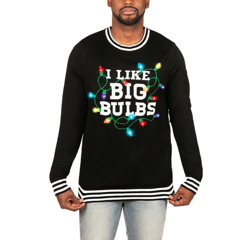 LED Light Men’s Christmas Sweater